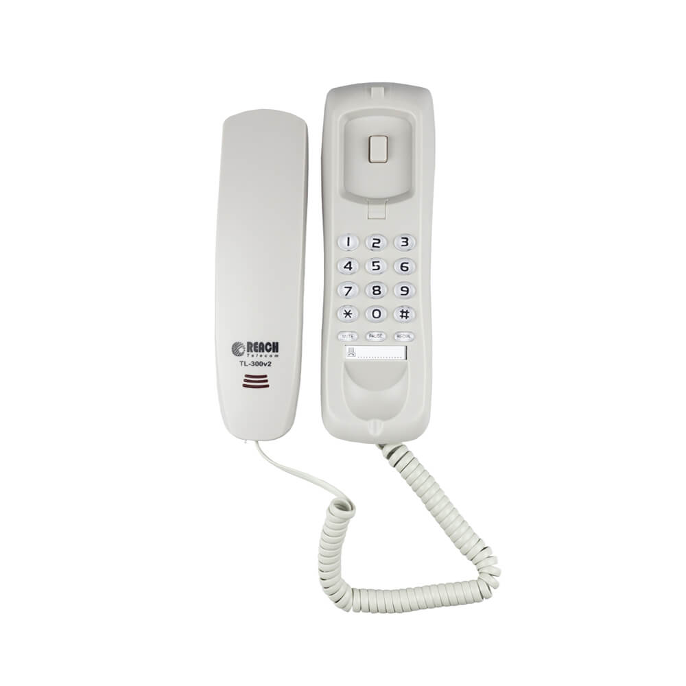 โทรศัพท์แขวนผนัง  REACH รุ่น TL-300 V2 สี LIGHT GREY_7